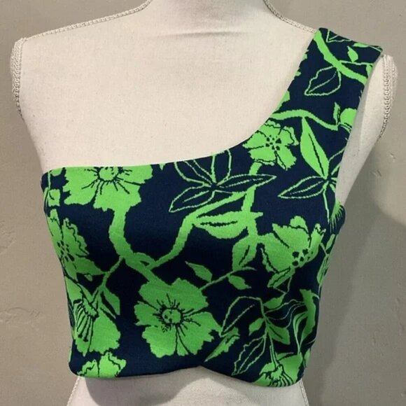 ZARA JACQUARD FLORAL PRINT PANTS & TOP MATCHING SET - Picture 6 of 7